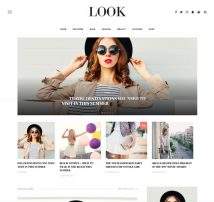 Look: A Fashion & Beauty News, Magazine & Blog WordPress Theme