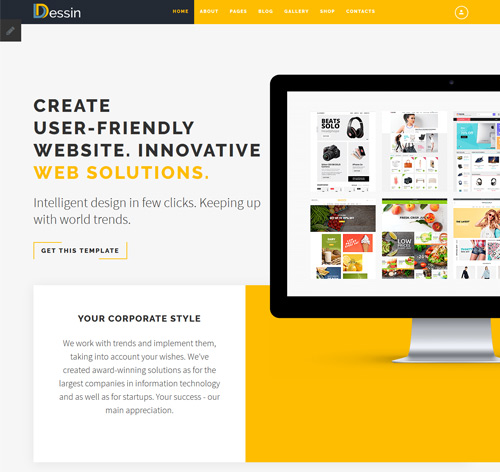 Dessin - Multipurpose Responsive Joomla theme