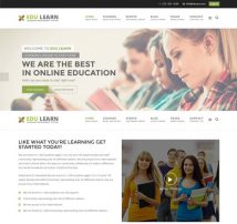 EduLearn - Education, School & Courses Joomla Template