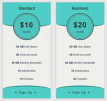 Pricing Table Style 53