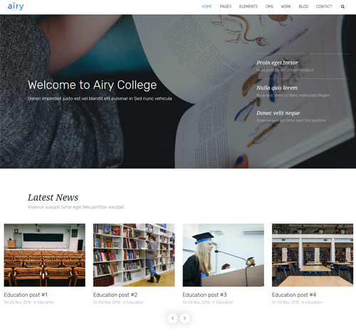 AIRY - Multi-Purpose Joomla Template