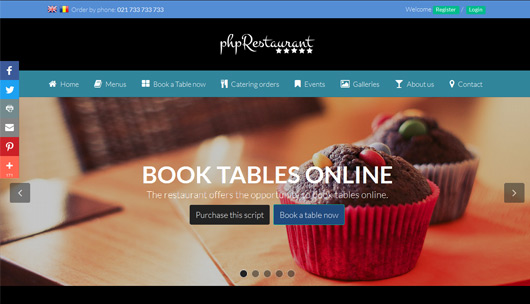 Restaurant Management Scripts in PHP are the perfect solution for the management of food and drink in restaurant. When you are making a restaurant, bakery, luxurious restaurants theme so you can use these Restaurant management scripts for you own restaurant website to manage your restaurant data. Here we provide you some of the most popular restaurant management scripts in php that will help you to create your destination. c