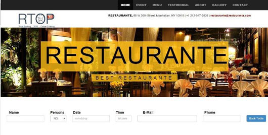 Restaurant Table Booking, Online Ordering & Pos