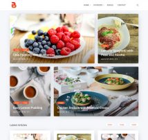 Bizi - A WordPress Theme for Food Bloggers