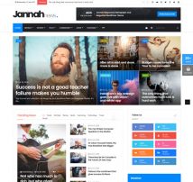 Jannah - WordPress News Magazine Blog & BuddyPress Theme