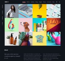 Creative Portfolio WordPress Theme - SOHO Pro