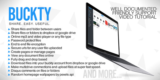 Buckty - File Hosting and Multi Cloud Service