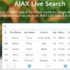 AJAX Live Search with jQuery & PHP