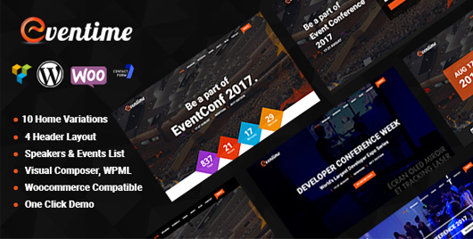 Eventime – Conference | Event WordPress Theme