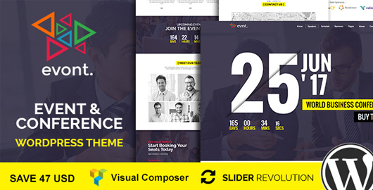 Evont - Event And Conference WordPress Theme