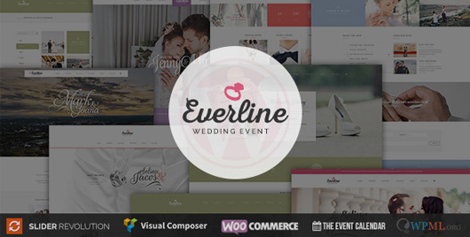 Wedding Event - Everline WordPress Theme