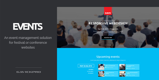 Events - Conference and Festival WordPress Theme