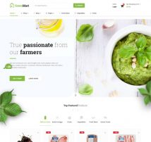 GreenMart – Organic & Food WooCommerce WordPress Theme