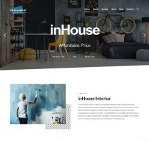 Inhousekai | Modern Design Interior WordPress Theme