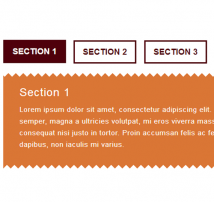 Bootstrap CSS Tab Style 73