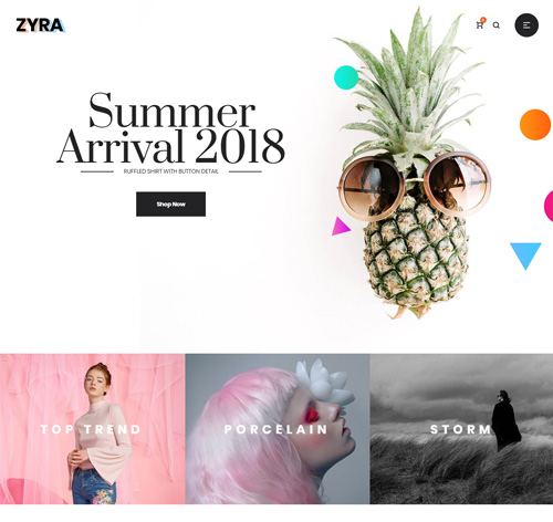 Zyra – Clean, Minimal WooCommerce Theme