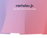 Curtains.js : Animated WebGL Textured Planes JavaScript library