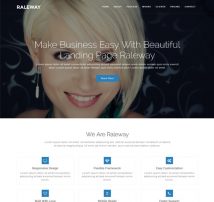 Raleway - Responsive Drag And Drop Multipurpose Theme Using Framework