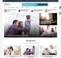 Remito - Responsive Magazine News Drupal 8.5 Theme