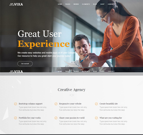 Vixa - Responsive Multi-Purpose Drupal 8 Theme