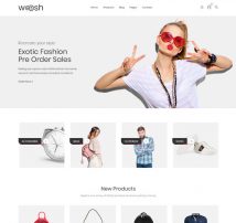 Wosh Drupal 8 Commerce Theme