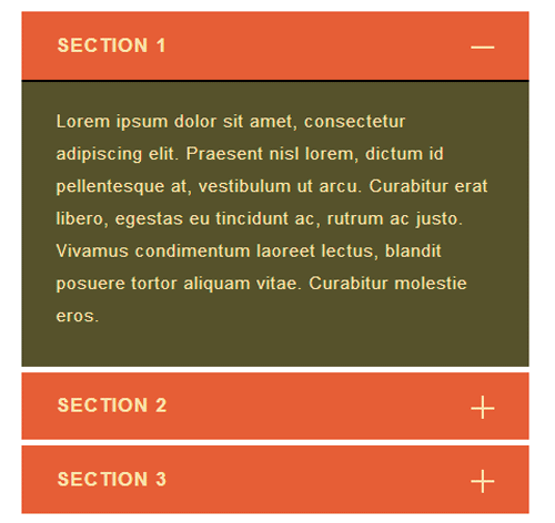 Bootstrap CSS Accordion 85