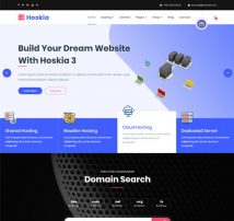 Hoskia | Multipurpose Hosting with WHMCS Theme