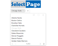 SelectPage : A simple Style & Powerful Selection jQuery plugin