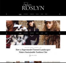 Roslyn - A Fashion and Lifestyle Theme for Bloggers and Magazines