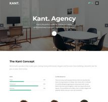 Kant - A Multipurpose WordPress Theme for Startups, Creatives and Freelancers