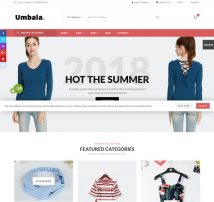 Umbala - Stylish Fashion Clothing WooCommerce Theme