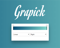 Grapick : Easy configurable Gradient Picker