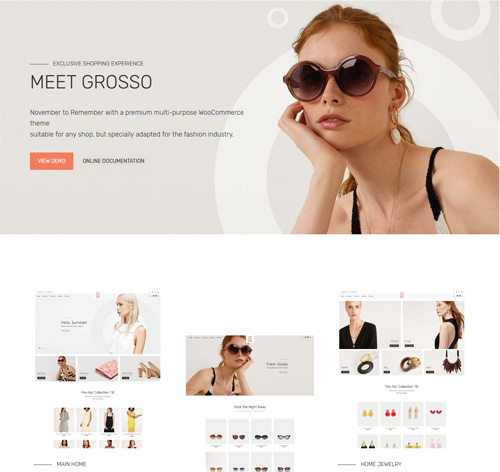 Grosso Fashion - Modern WooCommerce theme for the Fashion Industry