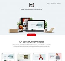 Zuka - Clean, Minimal WooCommerce Theme