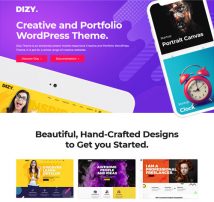 Dizy Portfolio - Creative Portfolio Theme