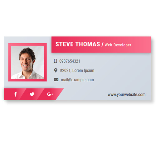 75+ Email Signature Styles and Examples in CSS