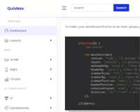 QuixNav - Bootstrap Admin Dashboard Navigation