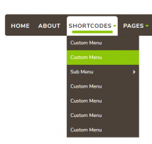 Navigation Menu Style 96