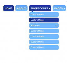 Navigation Menu Style 98