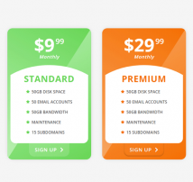 Pricing Table Style 146