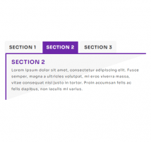 Bootstrap CSS Tab Style 81