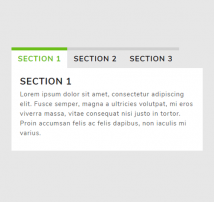 Bootstrap CSS Tab Style 82