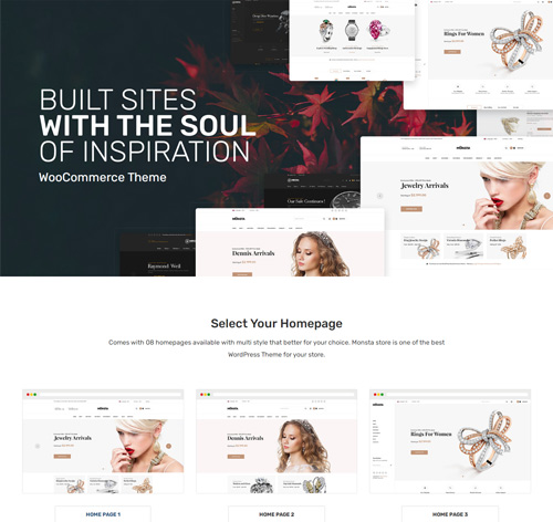 Monsta - Jewelry Theme for WooCommerce WordPress