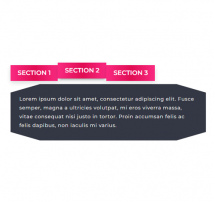 Bootstrap CSS Tab Style 86