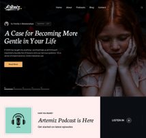 Artemiz | Blog & Podcast WordPress Theme