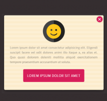 Bootstrap Modal Style 76