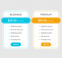 Pricing Table Style 192