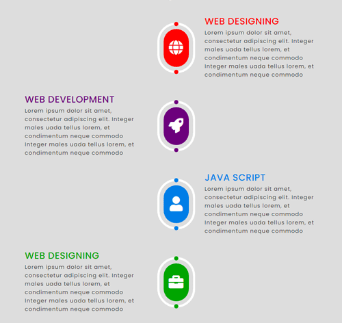 CSS Timeline Style 157