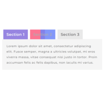 Bootstrap CSS Tab Style 111