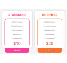 Pricing Table Style 230